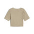 Фото #2 товара Puma Dare To Muted Motion Crew Neck Short Sleeve T-Shirt Womens Beige 62787590