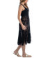 Фото #3 товара Women's Cotton Crochet Sleeveless Cover-Up Dress