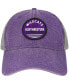 Фото #3 товара Men's Purple Northwestern Wildcats Sunset Dashboard Trucker Snapback Hat