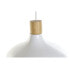 Бело-коричневый потолочный светильник DKD Home Decor 35,5 x 35,5 x 21 см из металла и сосны 50 Вт - фото #1