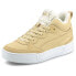 Puma Skye Demi Teddy Lace Up Mens Beige Sneakers Casual Shoes 38115102