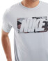 Фото #6 товара Nike Training camo graphic t-shirt grey