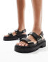 Фото #6 товара ALDO Sanddy chunky sandals in black leather