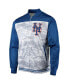 ფოტო #3 პროდუქტის Men's Royal New York Mets Camo Full-Zip Jacket