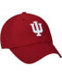Фото #4 товара Men's Crimson Indiana Hoosiers Primary Logo Staple Adjustable Hat