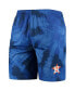 ფოტო #3 პროდუქტის Men's Navy Houston Astros Tie-Dye Training Shorts