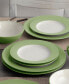 Colorwave Rim Dinner Plates, Set of 4