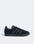 Фото #1 товара adidas Originals Gazelle trainers in black