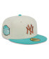 ფოტო #1 პროდუქტის Men's White New York Yankees City Icon 59FIFTY Fitted Hat