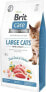Фото #1 товара Сухой корм для кошек Brit, POWER & VITALITY, для взрослых крупных кошек, с уткой, 2 кг