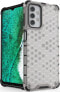 Hurtel Honeycomb etui pancerny pokrowiec z żelową ramką Samsung Galaxy A32 5G zielony