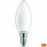 Фото #4 товара Лампочка светодиодная Philips Вуаль F 4,3 Вт E14 470 люмен 3,5 х 9,7 см (2700 К)