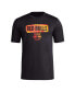 Фото #2 товара Men's Black New York Red Bulls Local Pop AEROREADY T-shirt