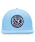 Men's Blue New York City FC Emblem Snapback Hat