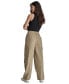 Фото #10 товара Women's Straight-Leg High-Waist Adjustable-Cuff Cargo Pants