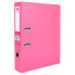 Фото #1 товара LIDERPAPEL Lever arch file folio documents PVC lined with rado spine 75 mm pink metal compressor