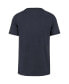Фото #2 товара Men's Blue Distressed Los Angeles Rams Time Lock Franklin Big and Tall T-shirt