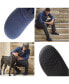 ფოტო #5 პროდუქტის Isotoner Signature Men's Microterry Jared Hoodback Slippers with Memory Foam