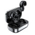Фото #1 товара Gamingowe słuchawki bezprzewodowe dokanałowe TWS Bluetooth 5.2 wodoodporne IPX4 srebrny