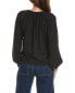 Фото #2 товара Nation Ltd Sloane Elastic Neck Top Women's Black S