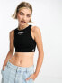 Фото #1 товара Superdry code core sport bra top in black