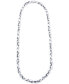 ფოტო #1 პროდუქტის Men's Polished Link 24" Chain Necklace in Sterling Silver