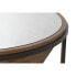 Кофейный столик Home ESPRIT Стеклянный древесина ели 102 x 102 x 46 cm