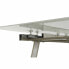 Фото #8 товара Обеденный стол DKD Home Decor Стеклянный Позолоченный Металл Белый (140 x 80 x 76 cm)