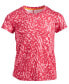 ფოტო #1 პროდუქტის Big Girl Lush Animal-Print T-Shirt, Created for Macy's