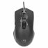 Manhattan Gaming Mouse with LEDs - Wired - Seven Button - Scroll Wheel - 7200dpi - Black with LED lighting - Three Year Warranty - Right-hand - Optical - USB Type-A - 7200 DPI - Black