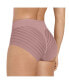 Фото #2 товара Women's Lace Stripe Undetectable Classic Shaper Panty
