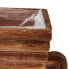 Pflanzschubkarre aus Holz 2er Set