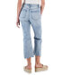 Фото #2 товара Juniors' Button-Fly Ankle Flare-Leg Jeans