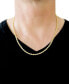 Фото #3 товара Sparkle Rope Link 18" Chain Necklace (3mm) in 14k Gold