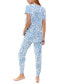 Фото #3 товара Пижама женская Roudelain комплект с коротким рукавом и брюками