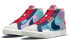 Кроссовки Nike Blazer Mid PRM "Blue Mosaic" DA8854-500