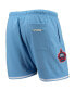 Фото #4 товара Men's Light Blue Miami Marlins City Edition Mesh Shorts
