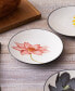 Фото #6 товара Colorwave Floral Set of 4 Appetizer Plates