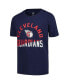 ფოტო #3 პროდუქტის Big Boys Navy Cleveland Guardians Halftime T-shirt