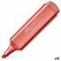 Фото #1 товара Маркер Faber-Castell Textliner 46 Металлический Красный (10 штук)