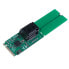 Фото #1 товара PCIe 3.0x2 M.2 NGFF Key B to SATA 3.0 6Gb / s converter - 2 ports - JMB585 - for Odyssey-X86J4105 - Seeedstudio 103990565