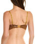 Фото #2 товара Cosabella Usha Underwire Bra Women's Brown 32D