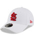 Men's White St. Louis Cardinals League II 9FORTY Adjustable Hat