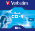 Verbatim Music CD-R - 16x - CD-R - 700 MB - Jewelcase - 10 pc(s)
