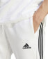 Фото #4 товара Men's Essentials 3-Stripes Regular-Fit Fleece Joggers