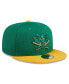 ფოტო #4 პროდუქტის Men's Kelly Green Oakland Athletics 2024 Batting Practice 59FIFTY Fitted Hat