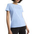 Фото #3 товара Puma Script Logo Crew Neck Short Sleeve T-Shirt Womens Blue Casual Tops 68222920