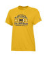 Women's Maize Michigan Wolverines College Football Playoff 2023 National Champions T-shirt маис, XS - фото #3