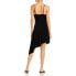 Фото #2 товара Платье с асимметричной юбкой Aqua Chain Strap черное L