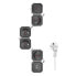 LogiLink LPS276U - Steckdosenleiste 4-fach CEE 7/3+ 2x USB-A flexibel 1.5 m - Power Strip